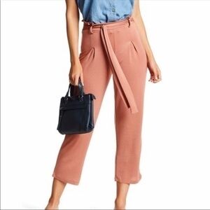 Hiatus tie front crop pant